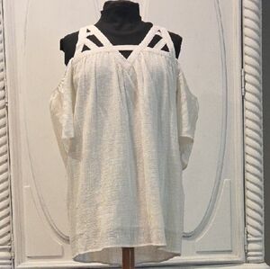 Elegant White Women's Top